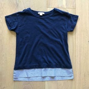 Crewcuts Faux Layered Top for Girls